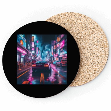 Discover Vaporwave Tokyo Coasters