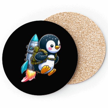Discover Penguin with jetpack Coasters