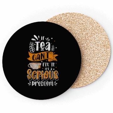 Discover Tea Lovers Heat Chamomile Coasters