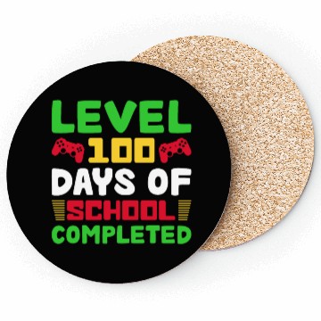 Discover Level 100 Days Of School Completed Coasters