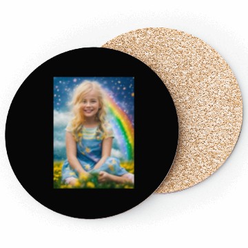 Discover Celestial Rainbow Harmon Coasters