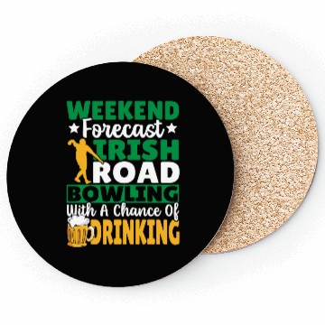 Discover Weekend Forecast Irish Road Bowling Coasters