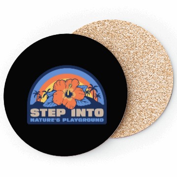 Discover Step into Nature's playground Coasters