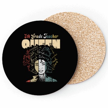 Discover 7th Grade Teacher Black History Month Coasters