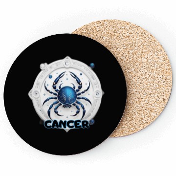 Discover Cancer Horoscope Coasters