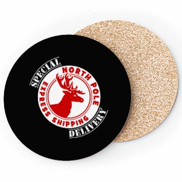 Discover NORTH POLE SPECIAL DELIVERY Coasters