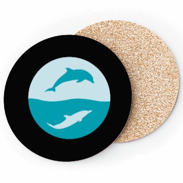 Discover Dolphin Lover Gift Idea Coasters