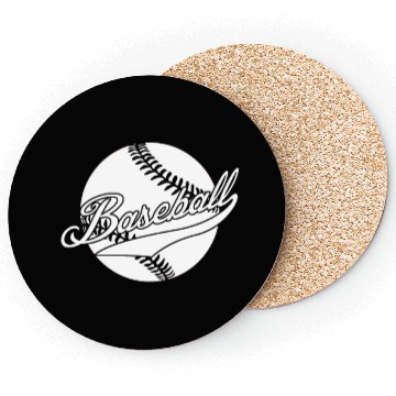 Discover Baseball Bat Baseball Player Coasters