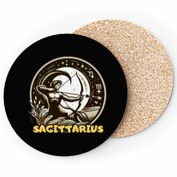 Discover Sagittarius Horoscope Coasters