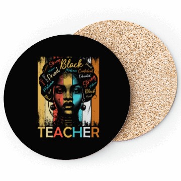 Discover Black History Teacher Coasters African American Women