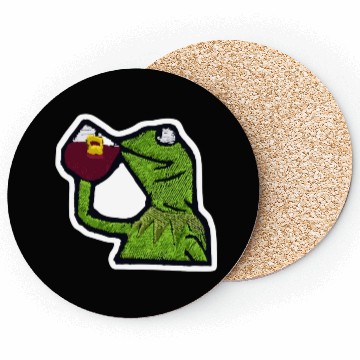 Discover Frog Drink Tea Coasters