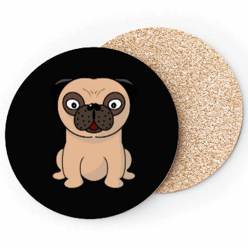 Discover Pug Coasters