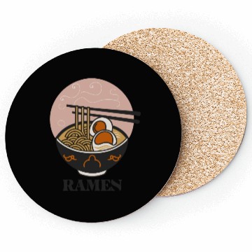 Discover Ramen Noodles Design Coasters