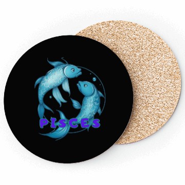 Discover Pisces Horoscope Coasters