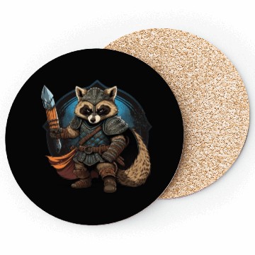 Discover f raccoon Coasters