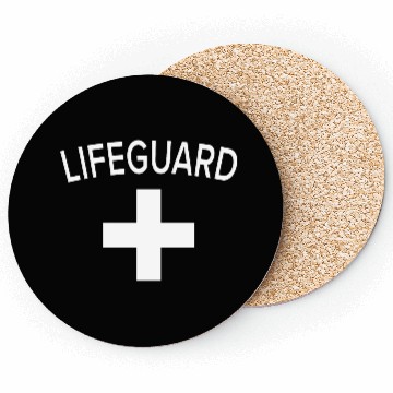 Discover Emp-Lifeguard-Design.Lifeguard Outfit Gift. Coasters