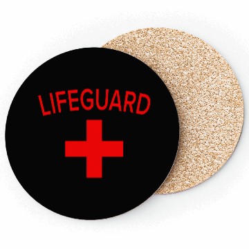 Discover Emp-Lifeguard-Design.Lifeguard Outfit Gift. Coasters