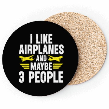 Discover Pilot Quote Flight Lover Aircraft Aviation Coasters