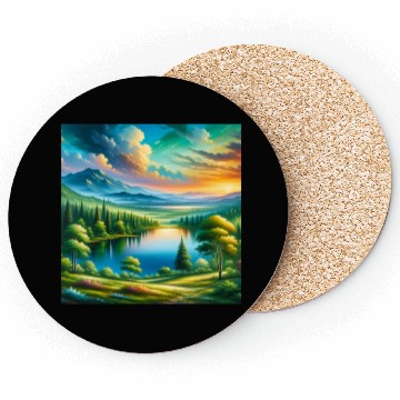 Discover Serene Elegance A Modern Abstract Artwork Coasters