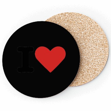 Discover I love you Coasters