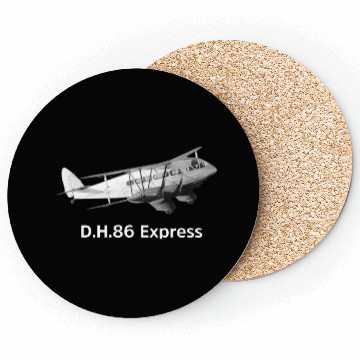 Discover de Havilland Express Aircraft model Coasters