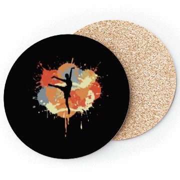 Discover Ballet Dancer Drawing Coasters