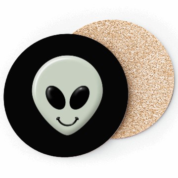 Discover Alien Happy Face Coasters