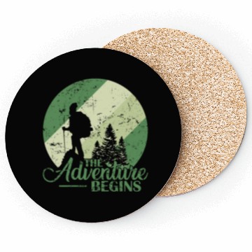 Discover The Adventure begins Hiking Nature Coasters