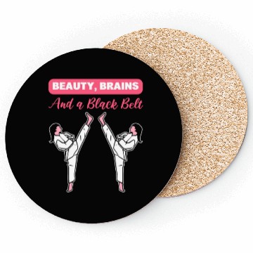 Discover A Black Belt Taekwondo Instructor Gift Coasters