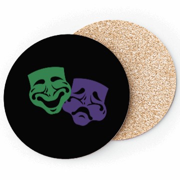 Discover MARDI GRAS MASKS Coasters