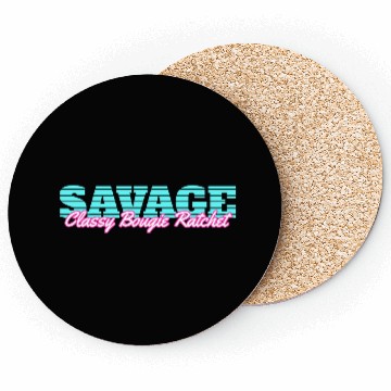 Discover Savage Classy Bougie Ratchet Coasters