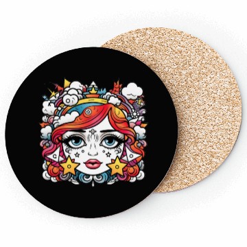 Discover Celestial girl Coasters