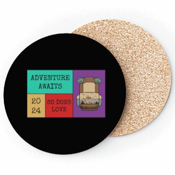 Discover Adventure Awaits So Does Love Coasters