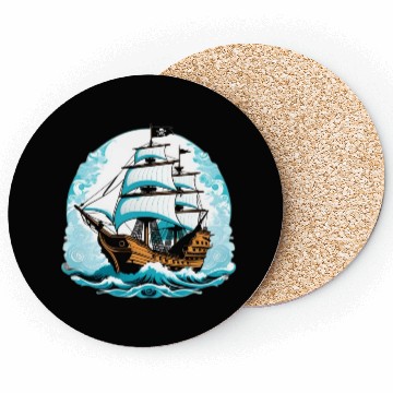 Discover Pirate Ship 1 Coasters
