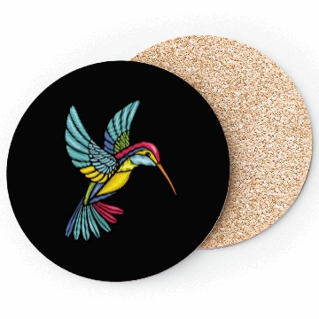 Discover Colourful Hummingbird, Sweet and Elegant Style Coasters