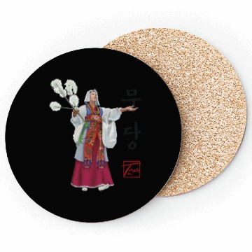 Discover Korean Shaman | 무당 Coasters