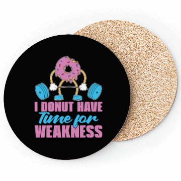 Discover Fitness Donut Donut Gym Coasters