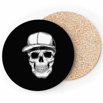 Discover Vintage Skull Gangster use Cap Coasters