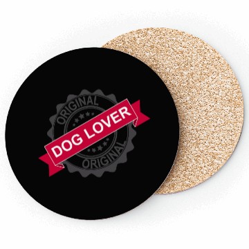 Discover Original Dog lover Seal Coasters