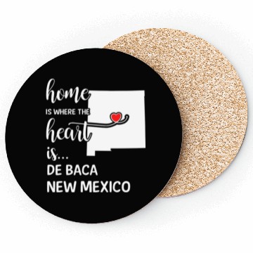 Discover De Baca County New Mexico Is Where My Heart Is Coasters