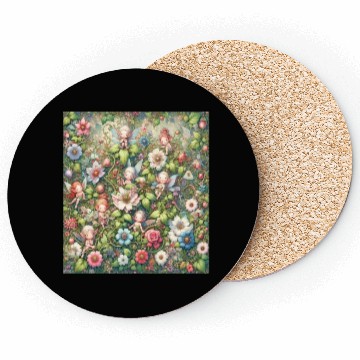 Discover Fantasy Faerie s Blossom Coasters