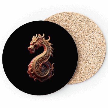Discover Wooden dragon Coasters