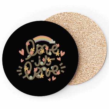 Discover love is love Coasters
