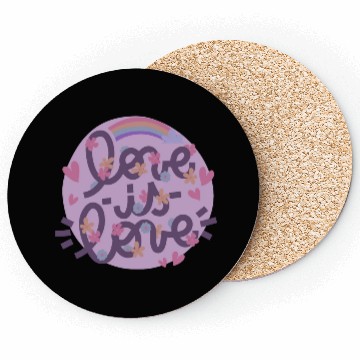 Discover love is love Coasters