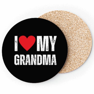 Discover I Love My Grandma Coasters