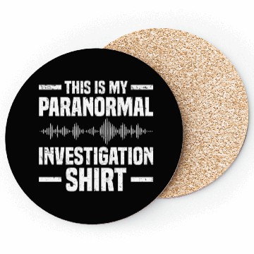 Discover Ghost Hunters | Ghost Paranormal Ghost Gifts Coasters