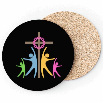 Discover divine unity church Coasters