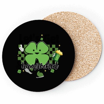 Discover Let s Get Shamrocked St Patricks Day Coasters