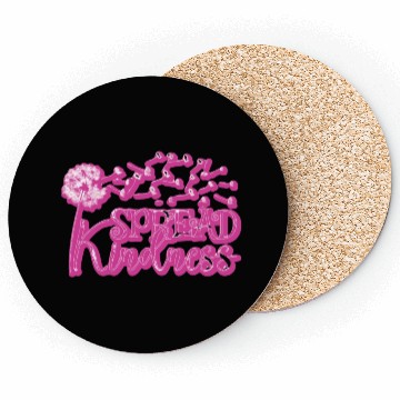 Discover spread kindness like snowflakes Coasters