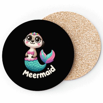 Discover Meerkat Mermaid Fantasy Coasters